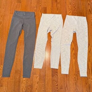 lululemon athletica 3 For $40 Gray and White/Gray Leggings